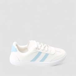 Tênis Casual Feminino Penélope Branco & Azul