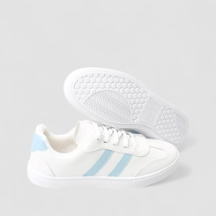 Tênis Casual Feminino Penélope Branco & Azul
