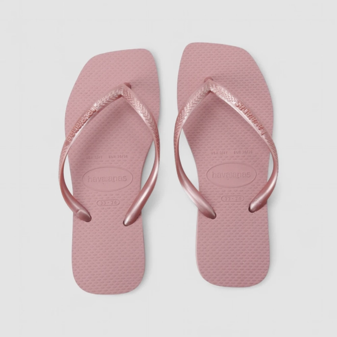 Chinelo Feminino Havaianas Original Slim Rosa