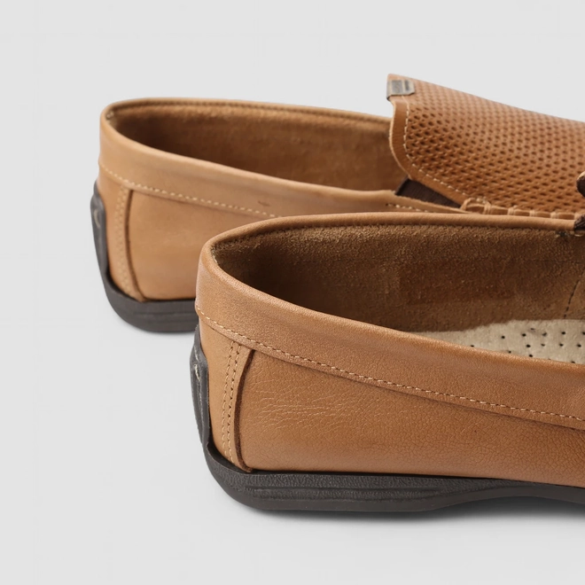 Mocassim Masculino Pegada Amortecedor Marrom
