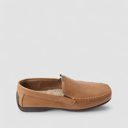 Mocassim Masculino Pegada Amortecedor Marrom