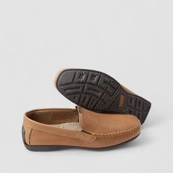 Mocassim Masculino Pegada Amortecedor Marrom