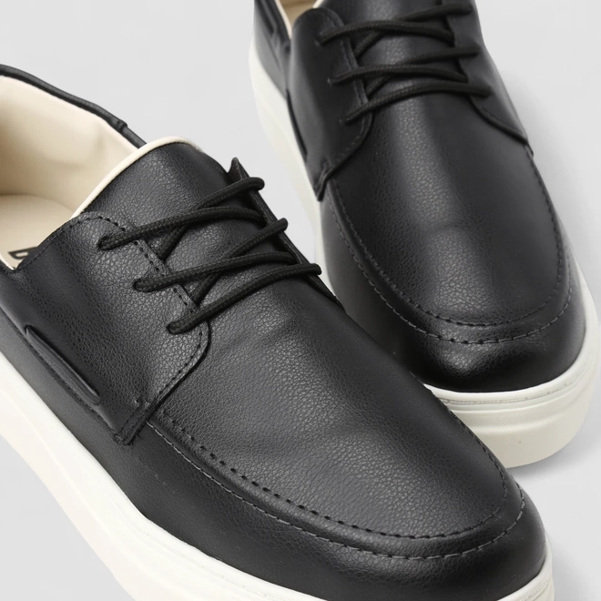 Sapato Casual Masculino Br Sport Cadarço Preto