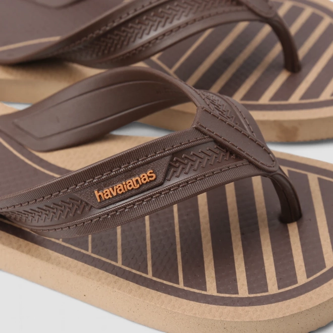 Chinelo Masculino Havaianas Original Marrom