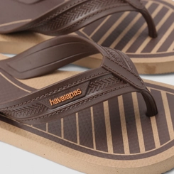 Chinelo Masculino Havaianas Original Marrom