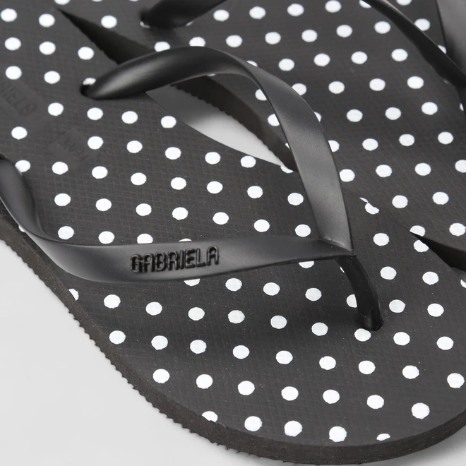 Chinelo Feminino Gabriela Poá Preto