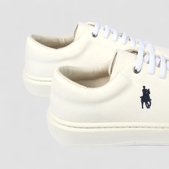 Tênis Casual Masculino Woche Elástico Off White