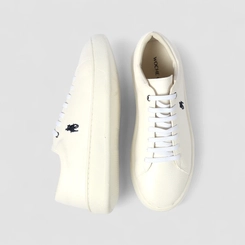 Tênis Casual Masculino Woche Elástico Off White