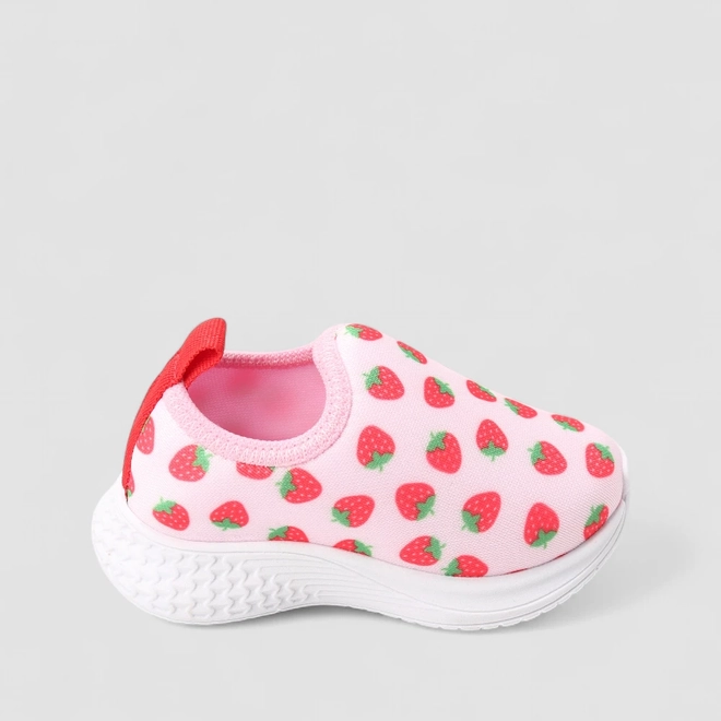Tênis Casual Bebê Gabrielinha Moranguinho Rosa