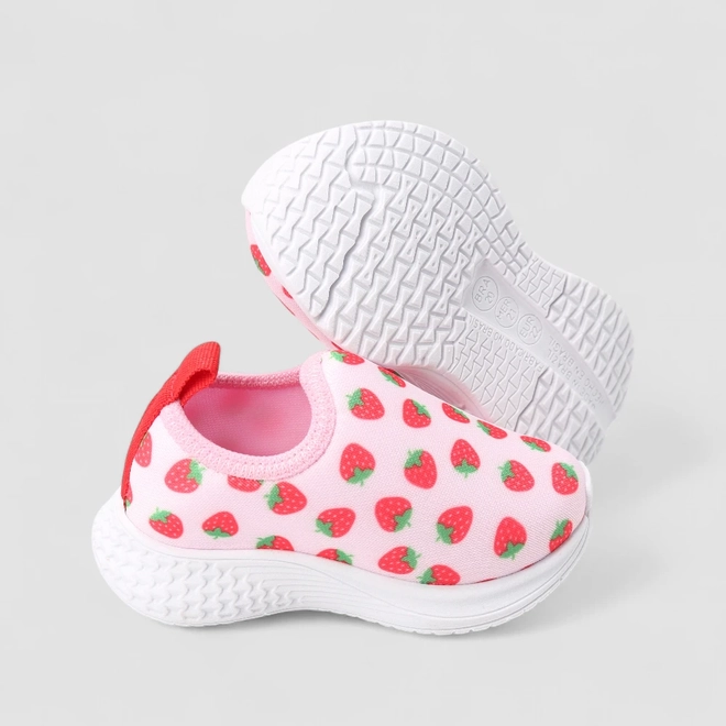Tênis Casual Bebê Gabrielinha Moranguinho Rosa