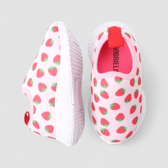 Tênis Casual Bebê Gabrielinha Moranguinho Rosa