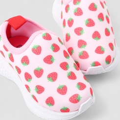 Tênis Casual Bebê Gabrielinha Moranguinho Rosa