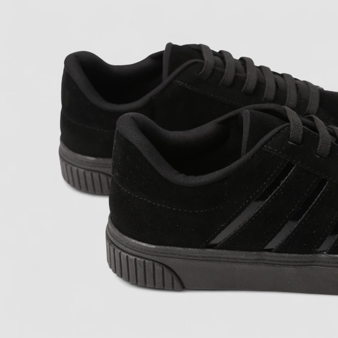 Tênis Casual Feminino Gabriela Camurça Preto