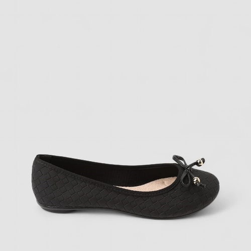 Sapatilha Feminina Moleca Laço Preta