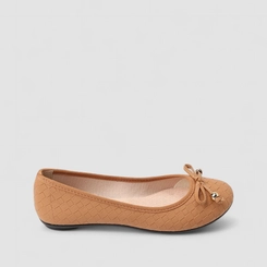 Sapatilha Feminina Moleca Laço Caramelo