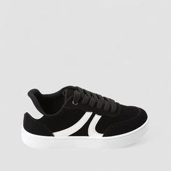 Tênis Casual Feminino Gabriela Nobuck Preto