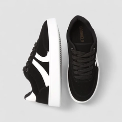 Tênis Casual Feminino Gabriela Nobuck Preto