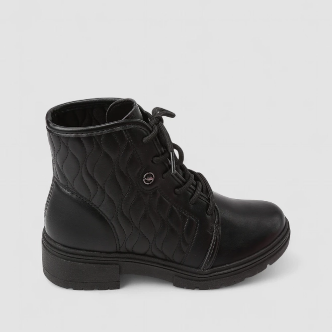Coturno Feminino Dakota Matelassê Presponto Preto