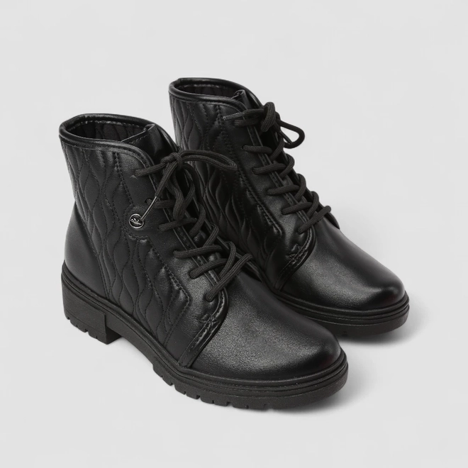 Coturno Feminino Dakota Matelassê Presponto Preto