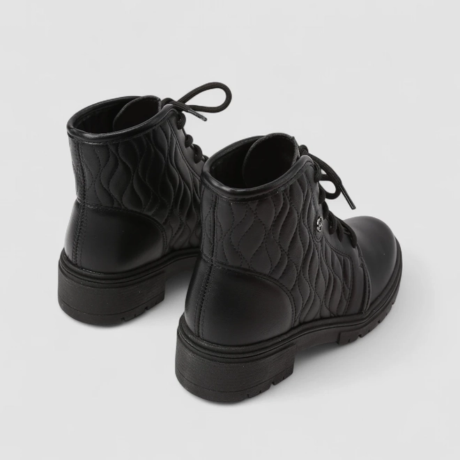 Coturno Feminino Dakota Matelassê Presponto Preto
