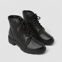 Coturno Feminino Dakota Matelassê Presponto Preto