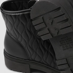 Coturno Feminino Dakota Matelassê Presponto Preto