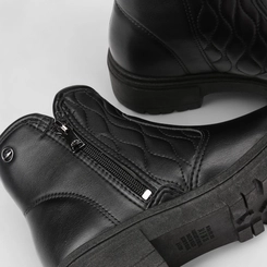 Coturno Feminino Dakota Pespontos Zíper Preto