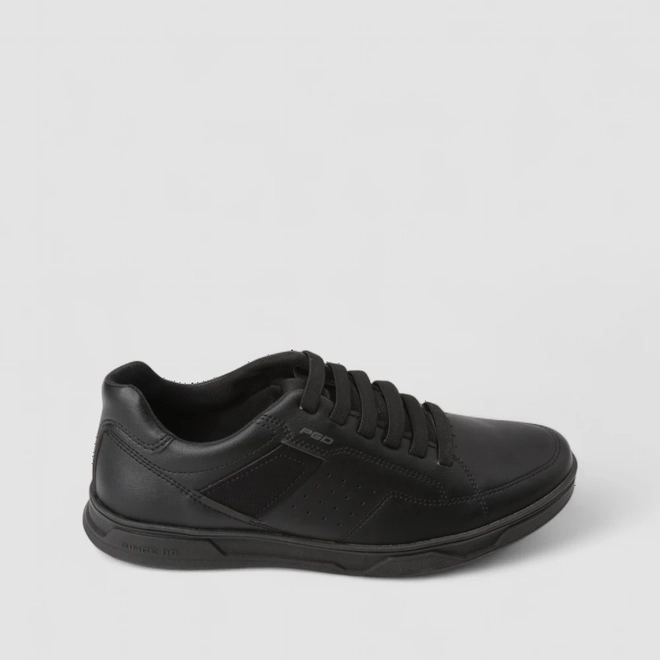 Tênis Casual Masculino Pegada Original Elástico Preto