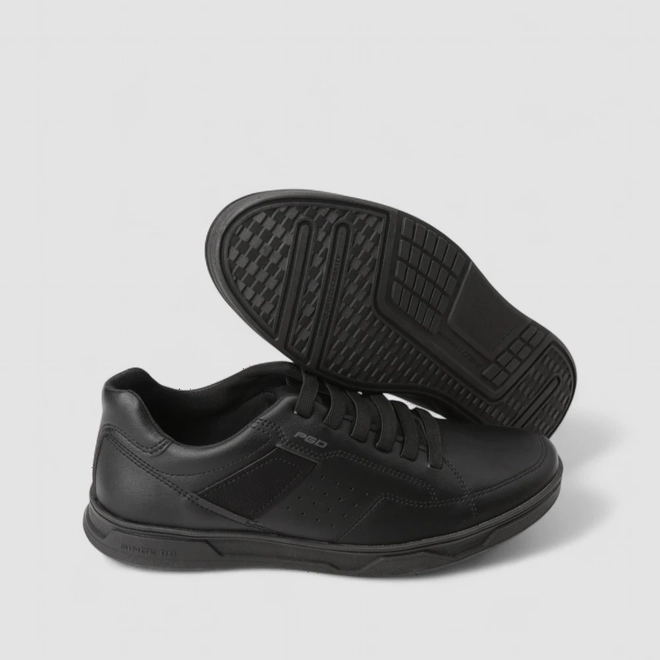 Tênis Casual Masculino Pegada Original Elástico Preto