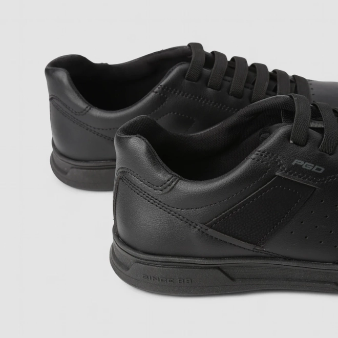 Tênis Casual Masculino Pegada Original Elástico Preto