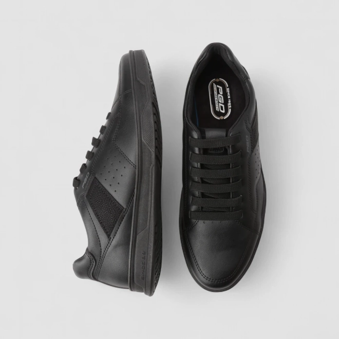 Tênis Casual Masculino Pegada Original Elástico Preto