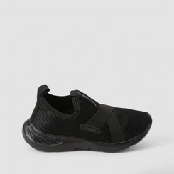 Slip On Feminino Vertus Confort Calce Fácil Mesh Preto