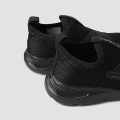 Slip On Feminino Vertus Confort Calce Fácil Mesh Preto