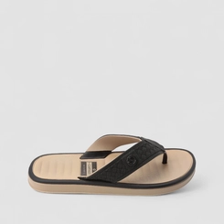 Chinelo Masculino Cartago Coimbra III Preto & Bege