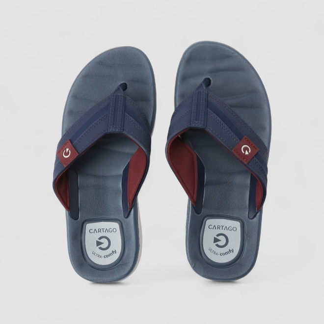 Chinelo Masculino Cartago Sintra II Ultra Comfy Marinho