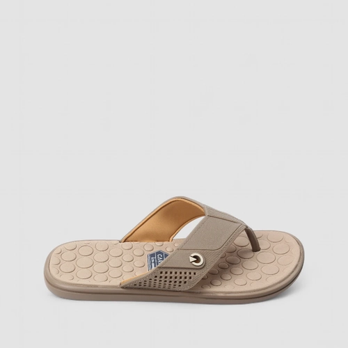 Chinelo Masculino Cartago Veneto IV Ultra Comfly Bege