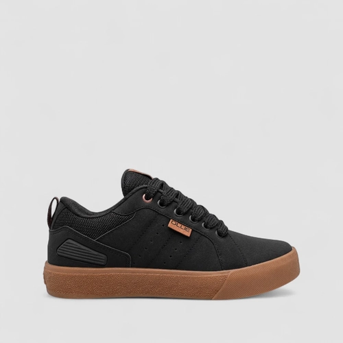 Tênis Casual Masculino Ollie Originals Street Cyclone 2 Nobuck Preto