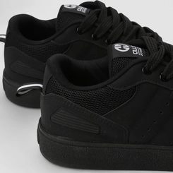 Tênis Casual Masculino Ollie Originals Nobuck Mesh Preto