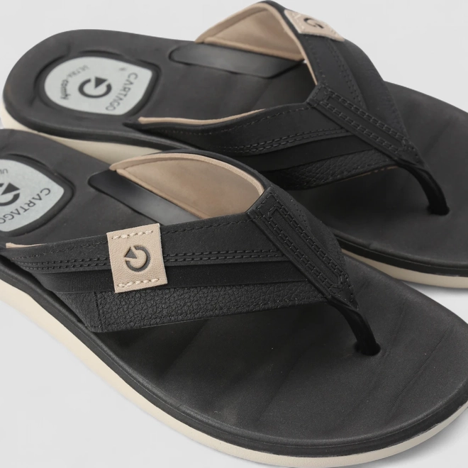 Chinelo Masculino Cartago Sintra ll Ultra Comfy Preto