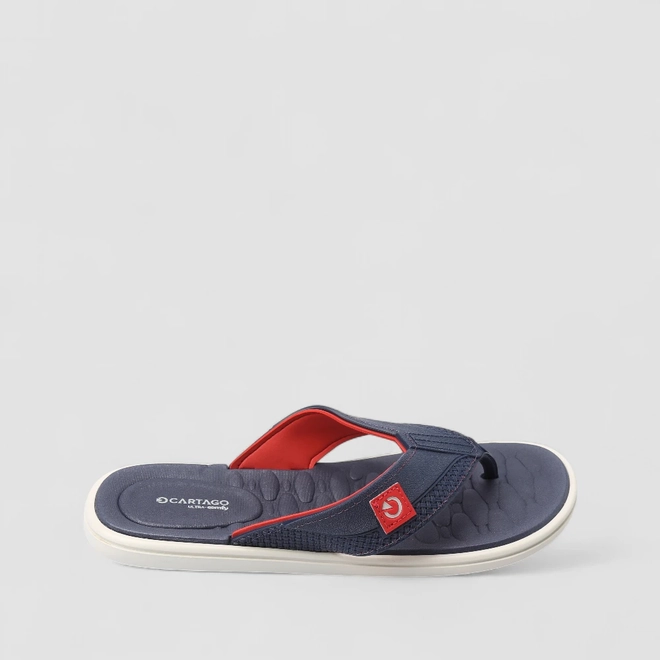 Chinelo Masculino Cartago Malta Vll Ultra-Comfy Azul Marinho