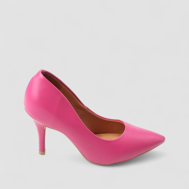 Scarpin Feminino Gabriela Salto Fino Rosa