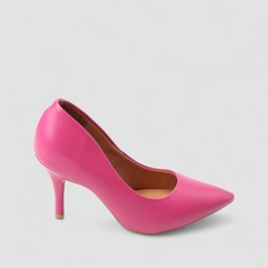 Scarpin Feminino Gabriela Salto Fino Rosa