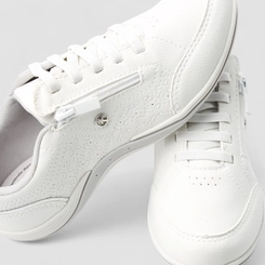 Tênis Casual Feminino Kolosh Zíper Branco