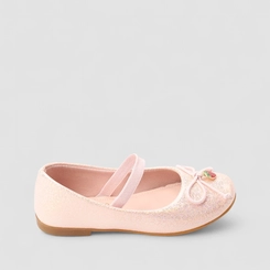 Sapatilha Infantil Gabrielinha Boneca Glitter Morango Rosa