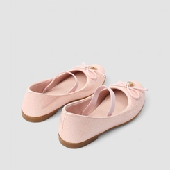 Sapatilha Infantil Gabrielinha Boneca Glitter Morango Rosa