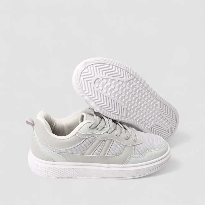 Tênis Casual Masculino Vertus Mesh Cinza