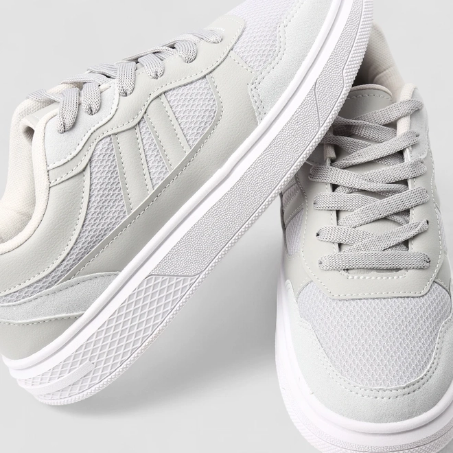 Tênis Casual Masculino Vertus Mesh Cinza