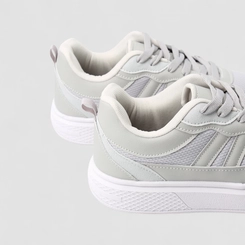Tênis Casual Masculino Vertus Mesh Cinza