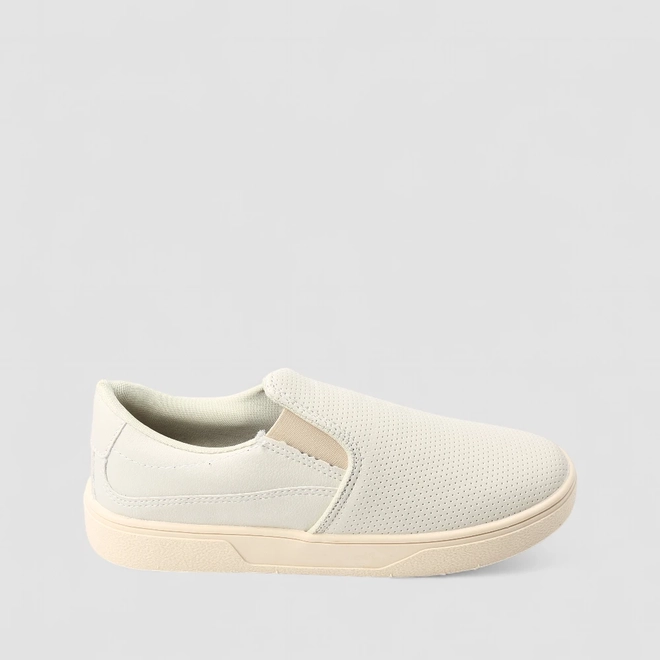 Slip On Masculino Woche Calce Fácil Bege