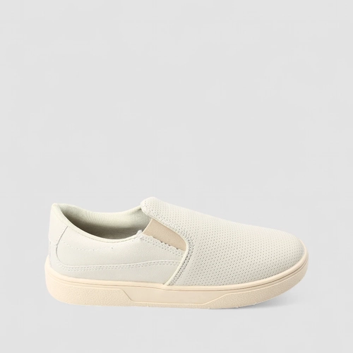 Slip On Masculino Woche Calce Fácil Bege